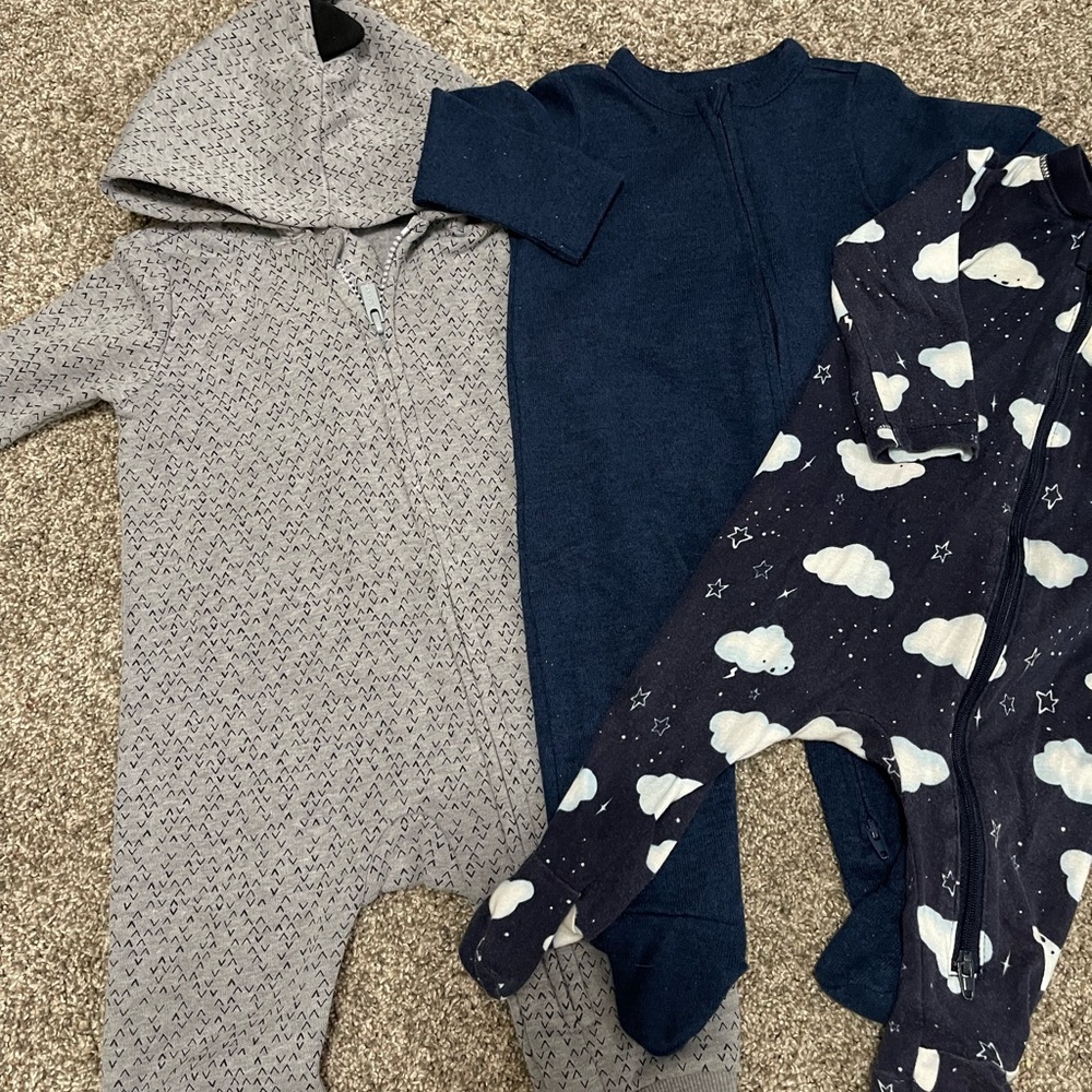 Old Navy Trio of Onesie Bodysuits | 3-6 months